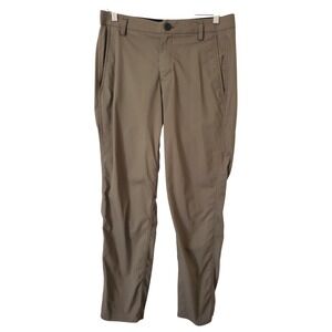 Kit and Ace Mens Technical Navigator Chino Tapered Size 32 Olive Green